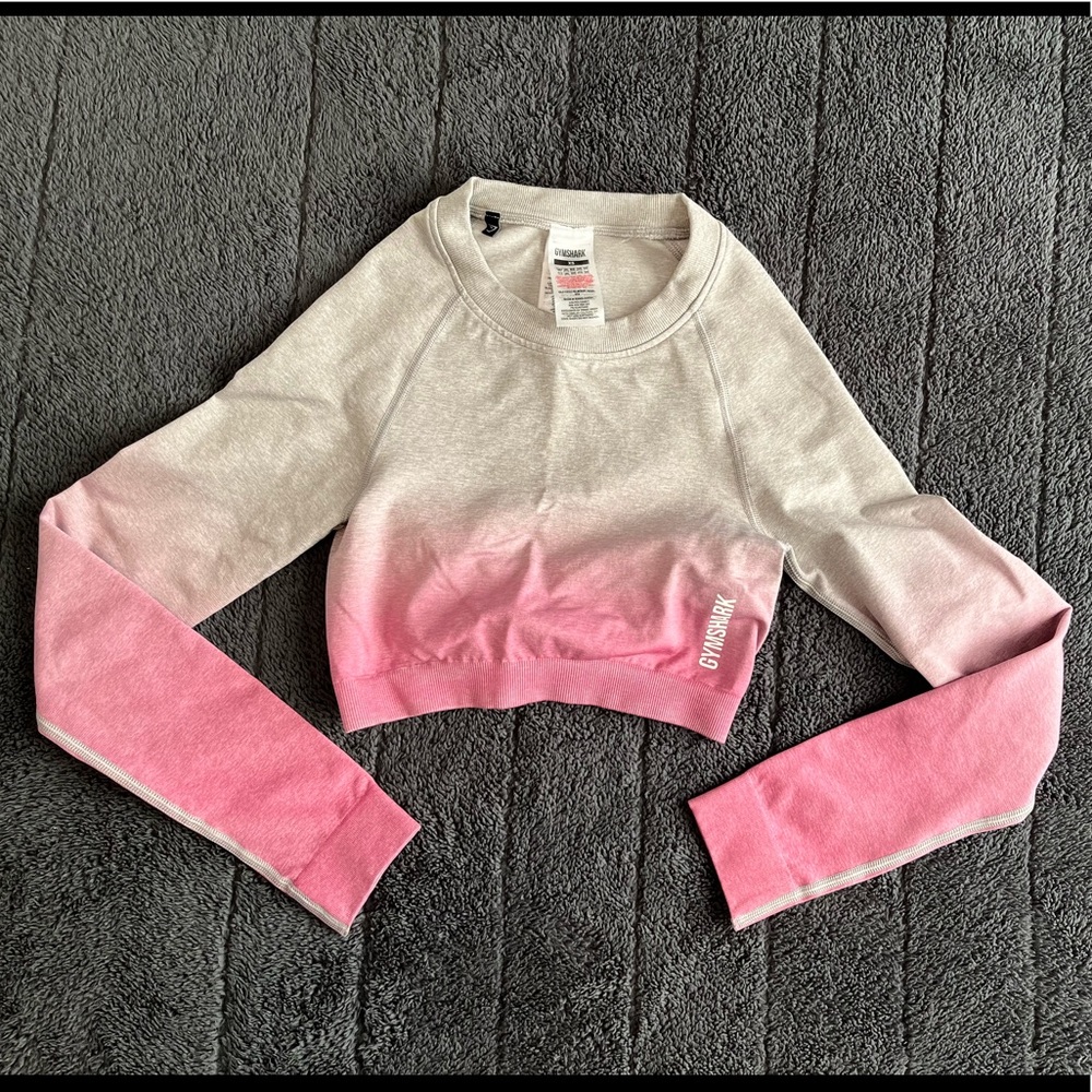 Gymshark Crop Adapt Ombré Longsleeve